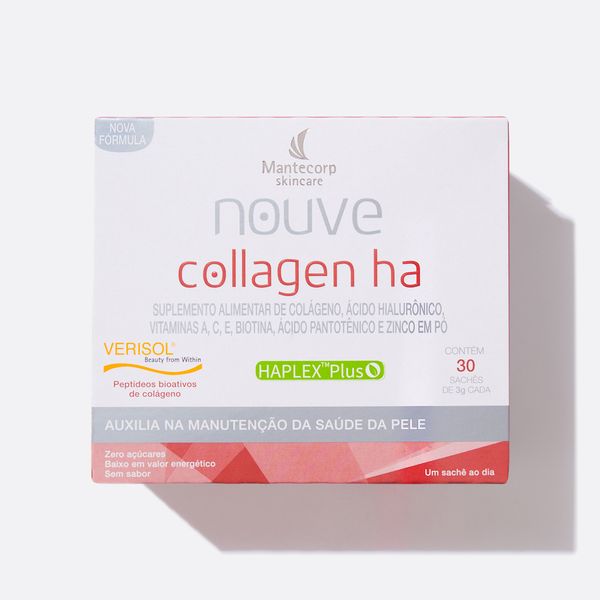 7891142983176NUTRACE╠eUTICO NOUVE COLLAGEN HA╠u NOVA FO╠uRMULA 30 SACHES
